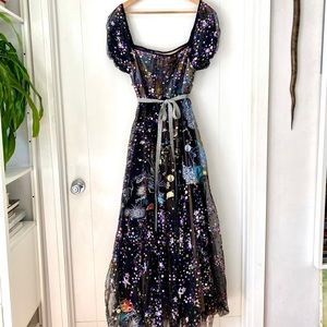 Out Of This World Cosmic Maxi Party Dress